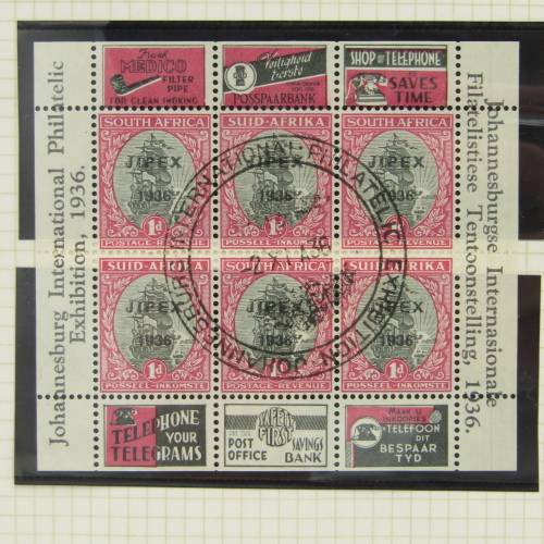 South Africa stamp collection with stamps from 1926 - 1980