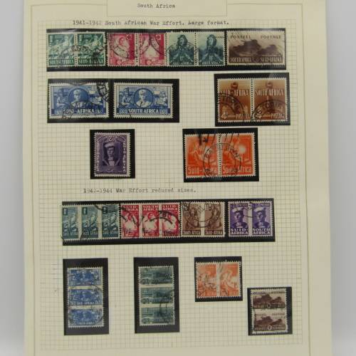 South Africa stamp collection with stamps from 1926 - 1980