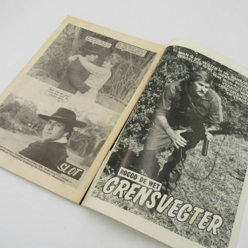 Die Swart Luiperd no 197 Afrikaans photo comic book