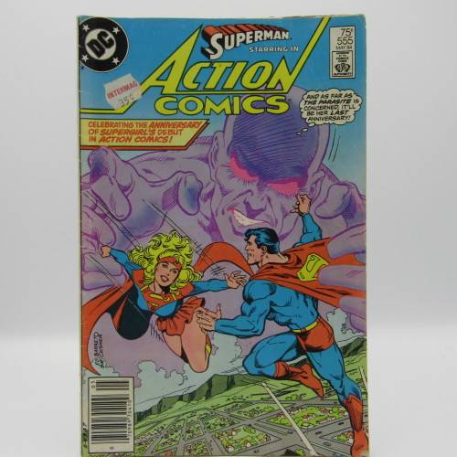 Lot of 6 original DC Superman comics No. 405, 418, 555, 564, 571, 578