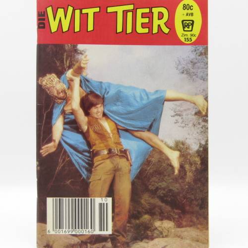 Die Wit Tier no 155 - Afrikaans photo comic book - Top condition