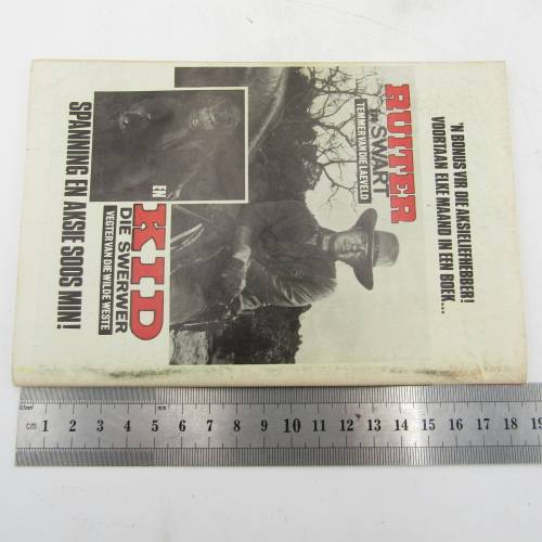Die Wit Tier no 155 - Afrikaans photo comic book - Top condition