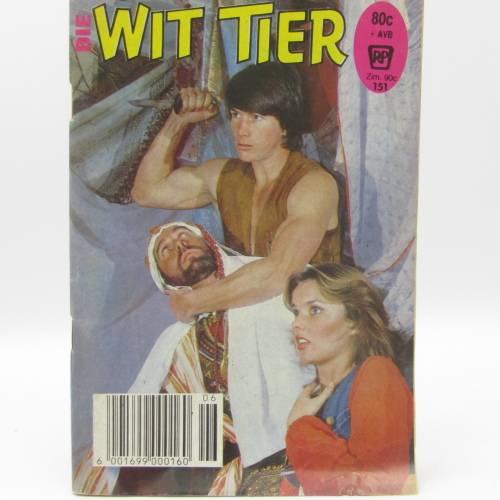 Die Wit Tier no 151 - Afrikaans photo comic book