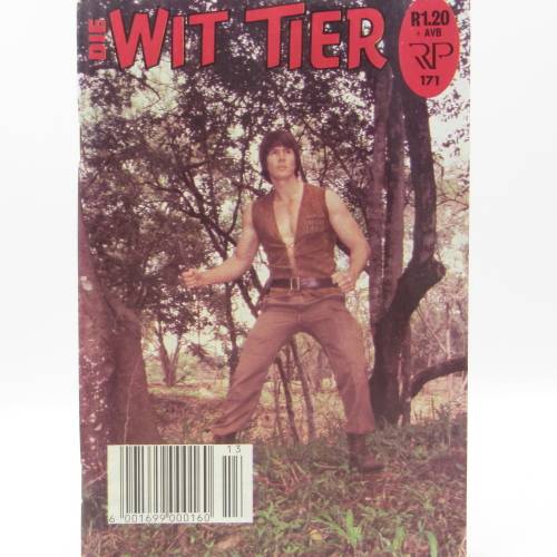Die Wit Tier no 171 - Afrikaans photo comic book - Still excellent