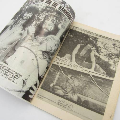 Die Wit Tier no 171 - Afrikaans photo comic book - Still excellent
