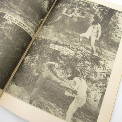 Die Wit Tier no 171 - Afrikaans photo comic book - Still excellent