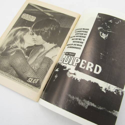 Die Wit Tier no 171 - Afrikaans photo comic book - Still excellent