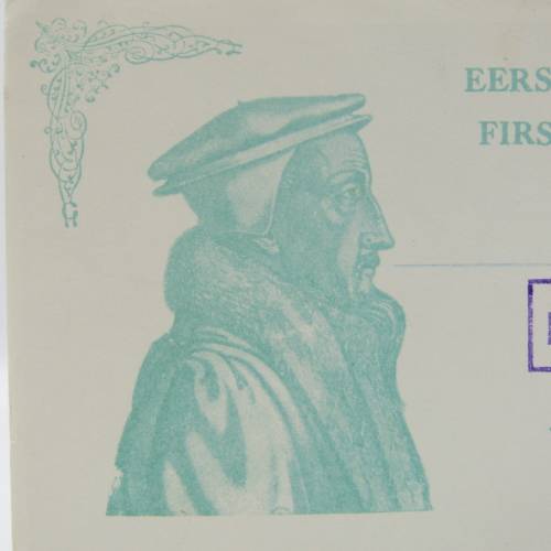 South West Africa Calvin`s Death set on First Day Cover SACC 225,226