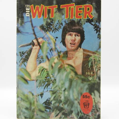 Die Wit Tier no 125 - Afrikaans photo comic book