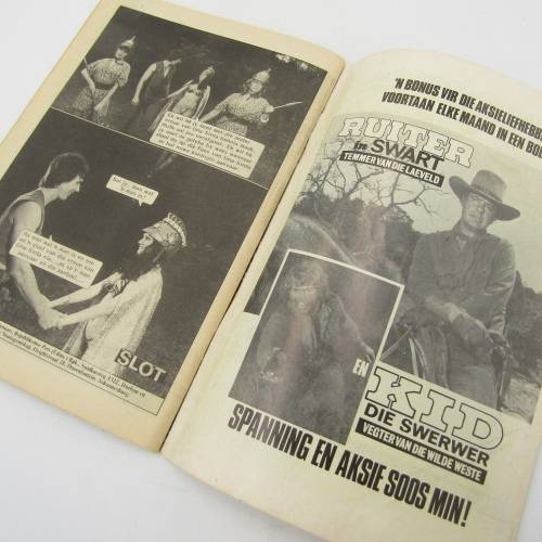 Die Wit Tier no 125 - Afrikaans photo comic book