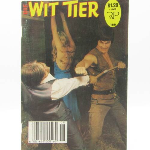 Die Wit Tier no 166 - Afrikaans photo comic book