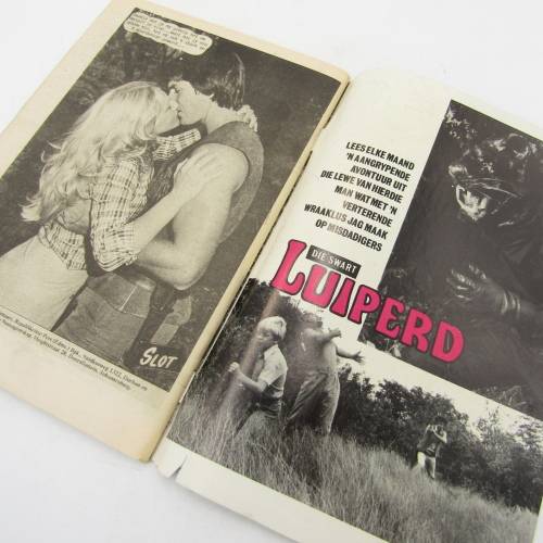 Die Wit Tier no 166 - Afrikaans photo comic book