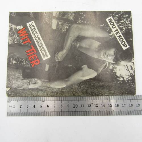 Die Wit Tier no 166 - Afrikaans photo comic book