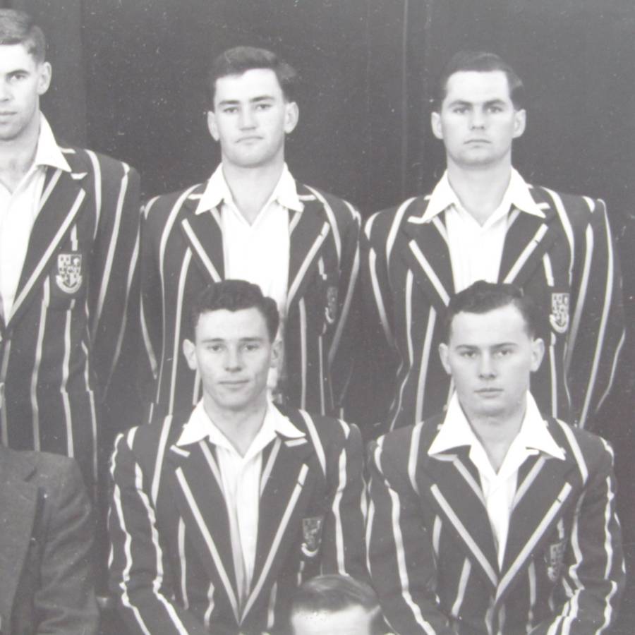 Stellenbosch University 1953/54 First Cricket team photo with names