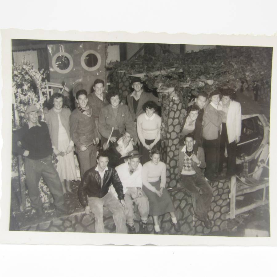 Lot of 17 photos - most of rag 1950 Stellenbosch University