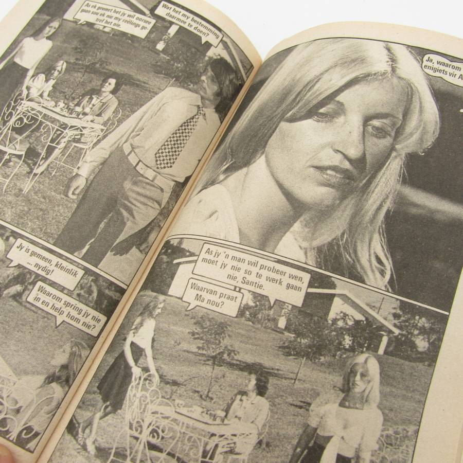 Lief en Leed no 69 Afrikaans photo comic book