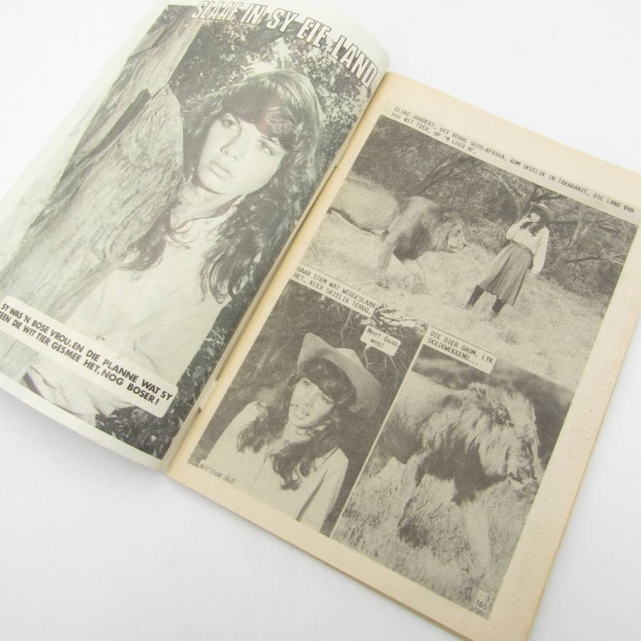 Die Wit Tier no 165 - Afrikaans photo comic book