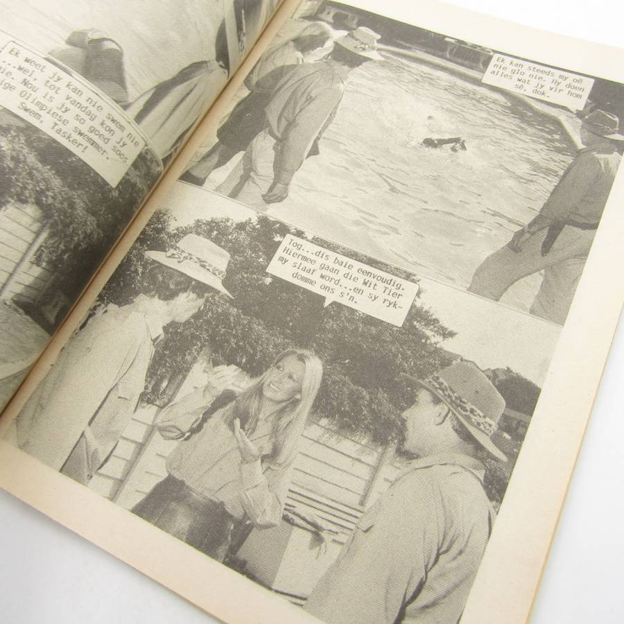 Die Wit Tier no 165 - Afrikaans photo comic book