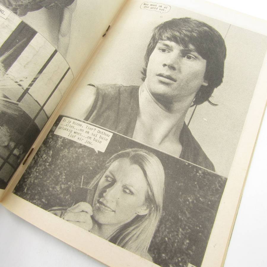 Die Wit Tier no 165 - Afrikaans photo comic book