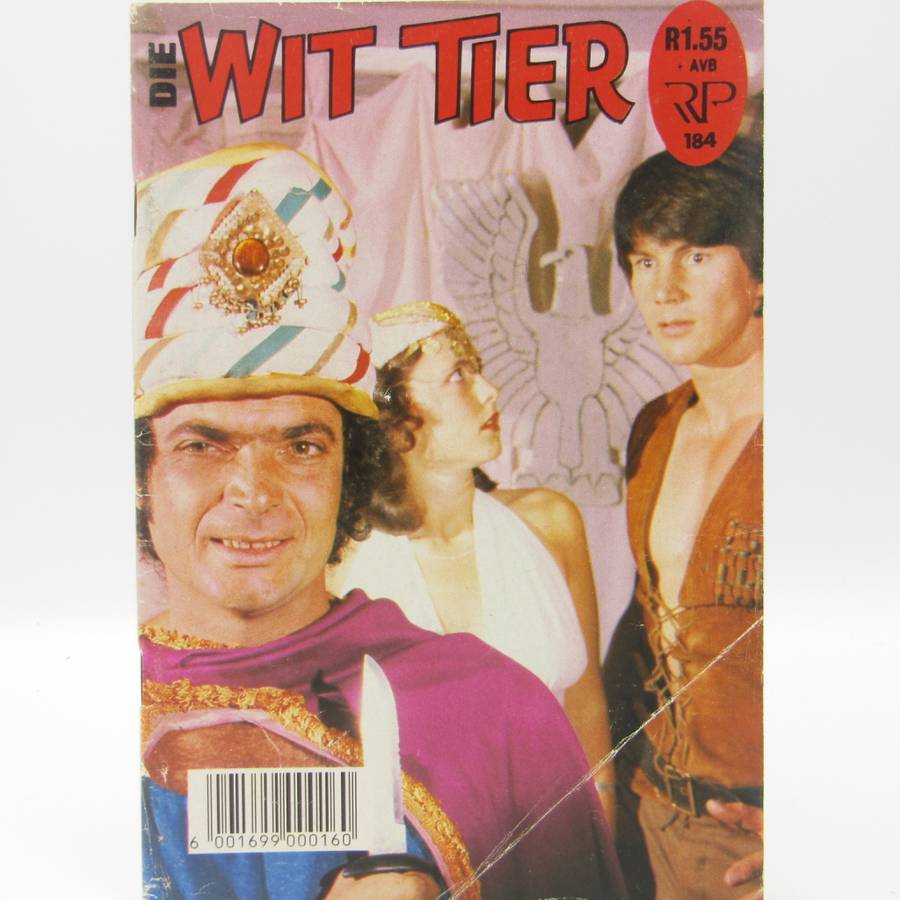 Die Wit Tier no 184 - Afrikaans photo comic book