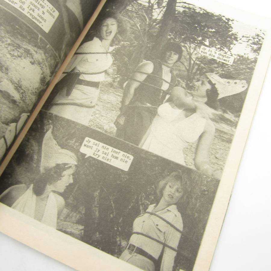 Die Wit Tier no 184 - Afrikaans photo comic book