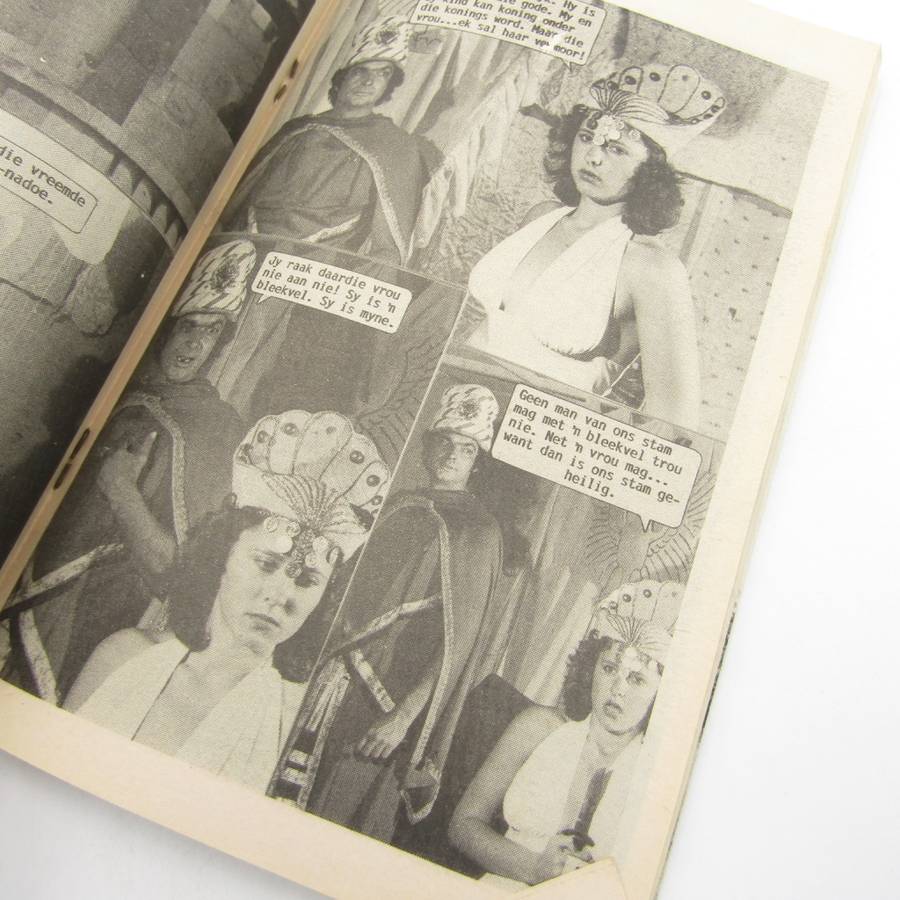 Die Wit Tier no 184 - Afrikaans photo comic book