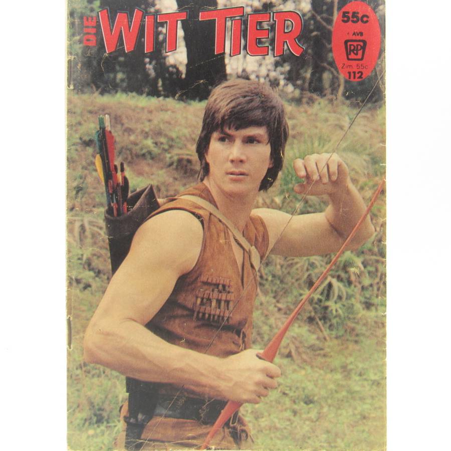 Die Wit Tier no 112 - Afrikaans photo comic book