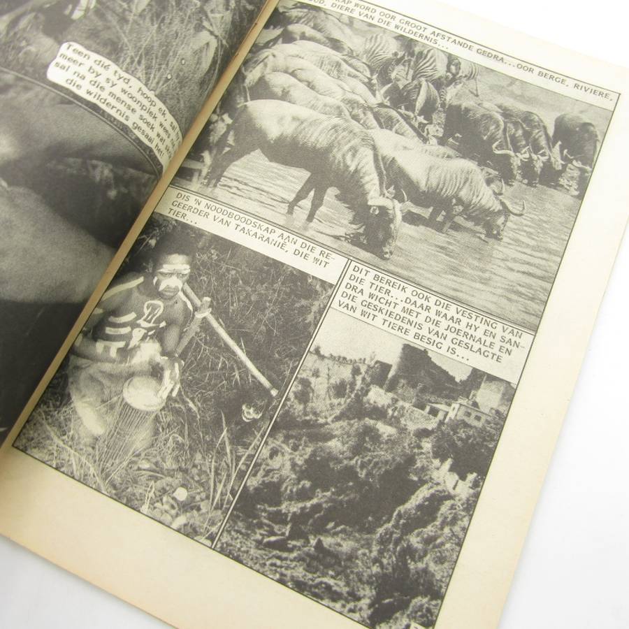 Die Wit Tier no 112 - Afrikaans photo comic book