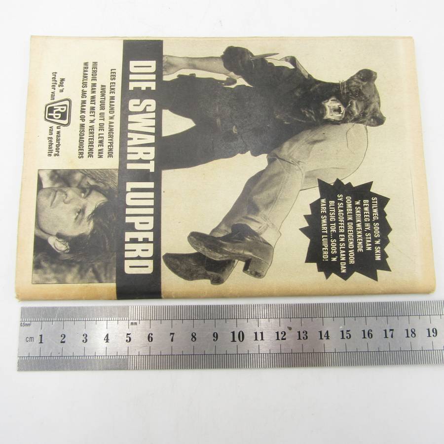 Die Wit Tier no 112 - Afrikaans photo comic book