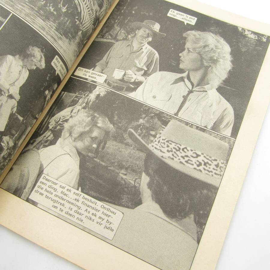 Die Wit Tier no 105 - Afrikaans photo comic book