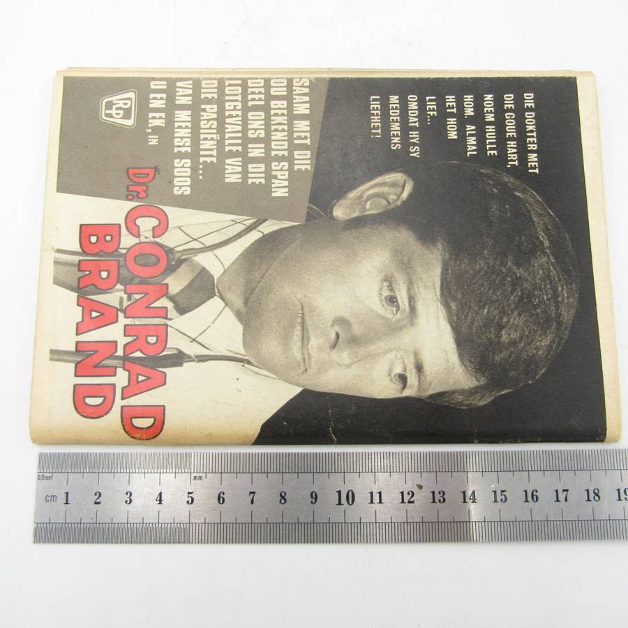 Die Wit Tier no 105 - Afrikaans photo comic book