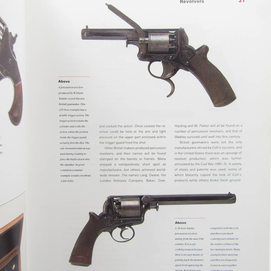 Handguns - A Collector`s Guide to Pistols and Revolvers from 1850 to the Present by Frederick Wilson