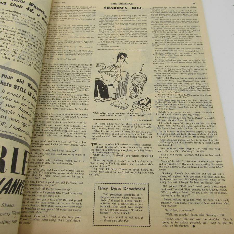 The Outspan magazine - 25 June 1954