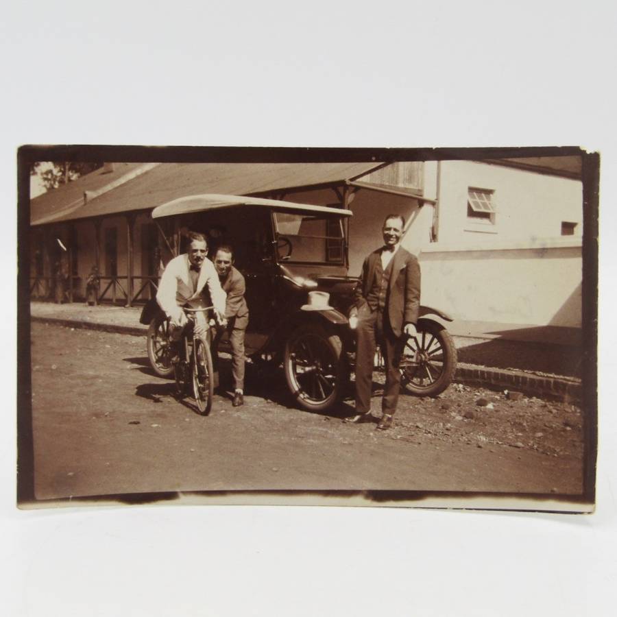 Lot of 6 vintage motorcar photos - original
