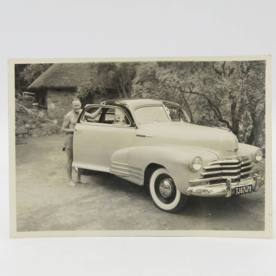 Lot of 6 vintage motorcar photos - original