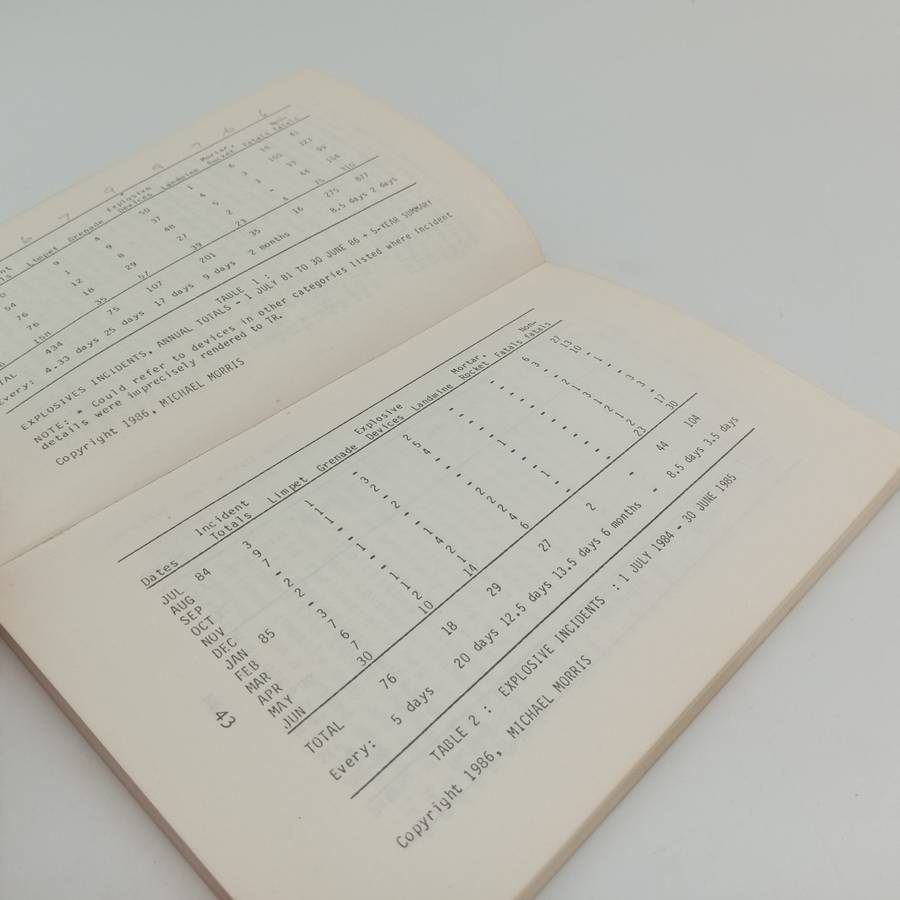 SA Bomb Summary by Morris and Combrinck