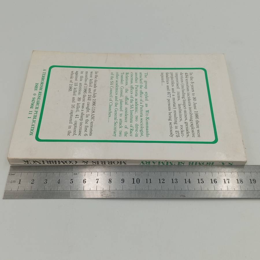 SA Bomb Summary by Morris and Combrinck