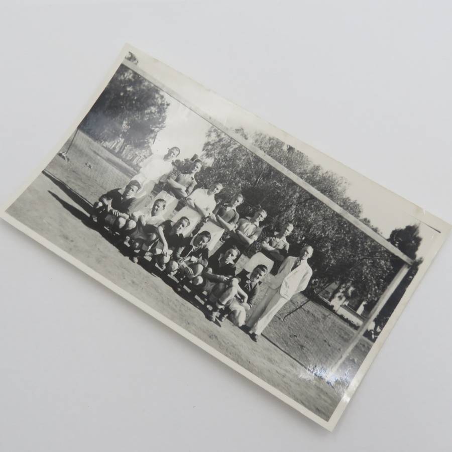 1935 photo of the Ramblers soccer club team
