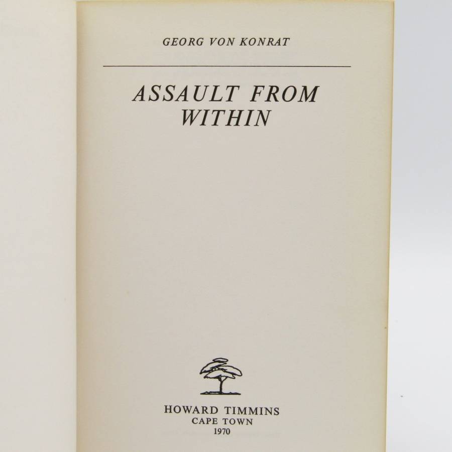 Assault from within by Georg von Konrat