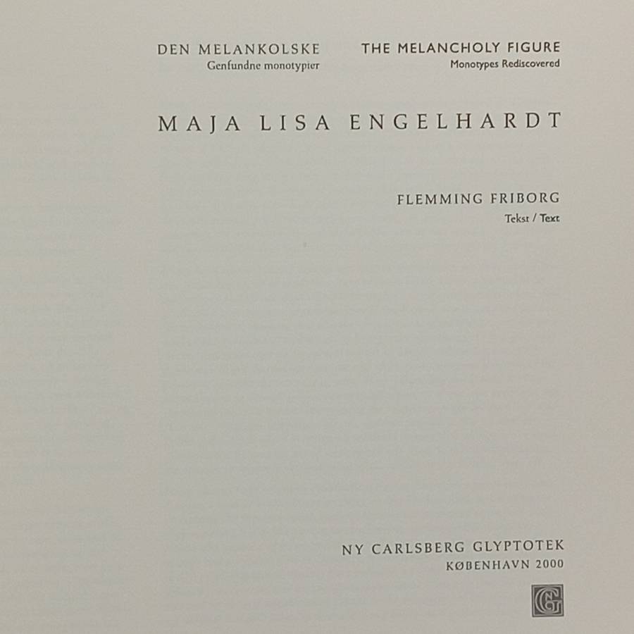 Maja Lisa Engelbrecht art exhibition books