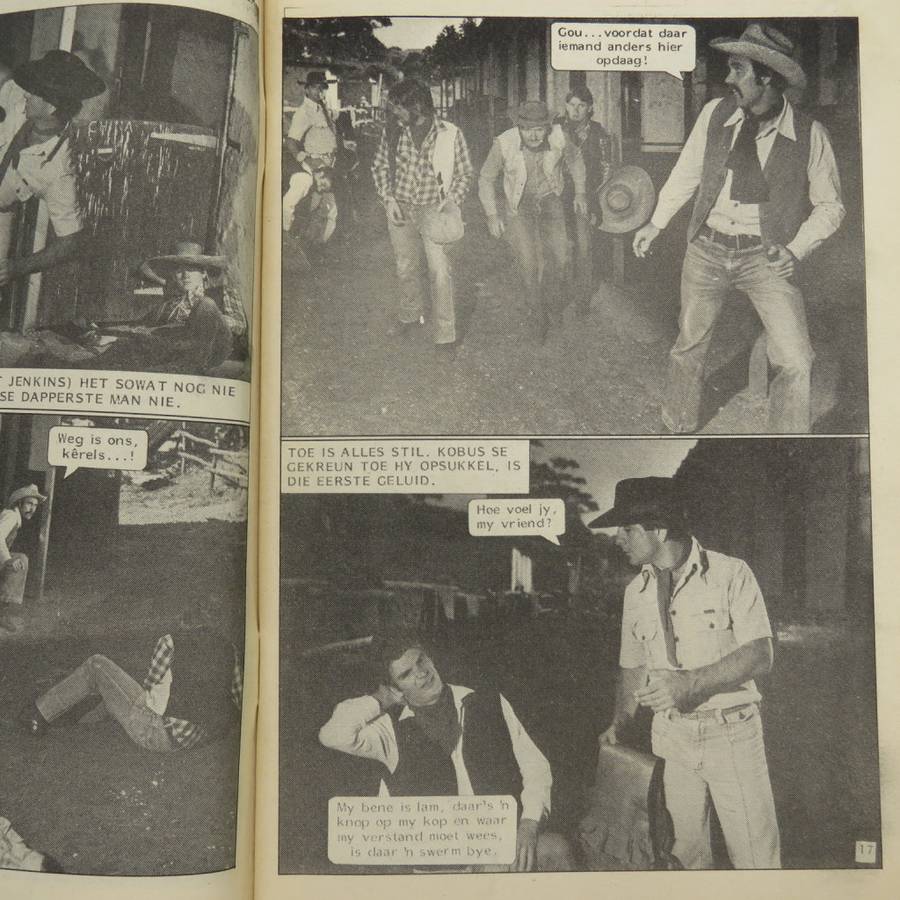 Die Swart Luiperd no 108 Afrikaans photo comic