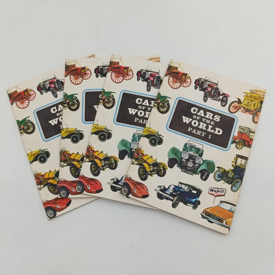 Cars of the World Volume 1 to 4 set by J.D. Scheel