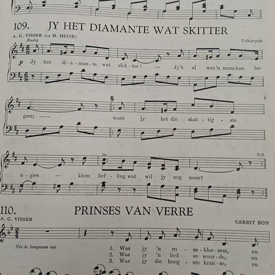 Pair of FAK Sangbundels - Old and New version