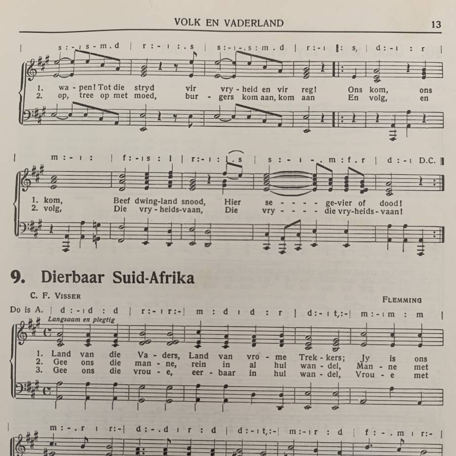 Pair of FAK Sangbundels - Old and New version