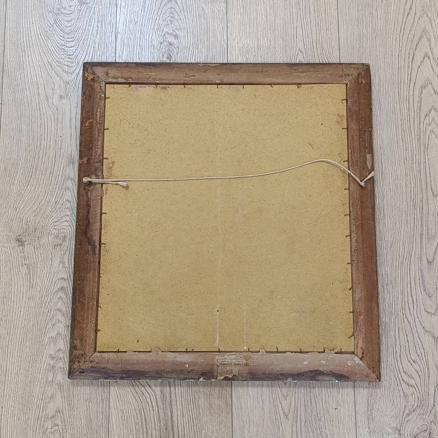 Vintage Tretchikoff print in frame with glass - 66cm x 61cm