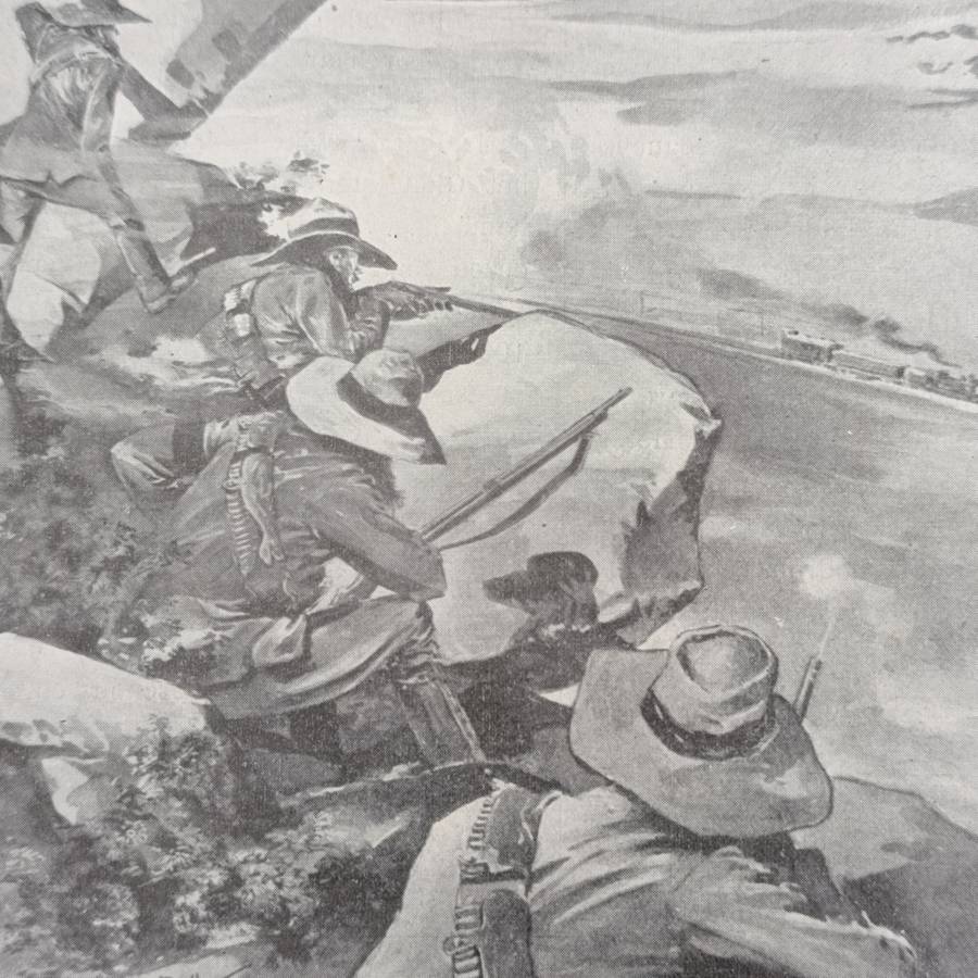De Zuid - Afrikaansche oorlog Historich Gedenkboek deur GL Kepper