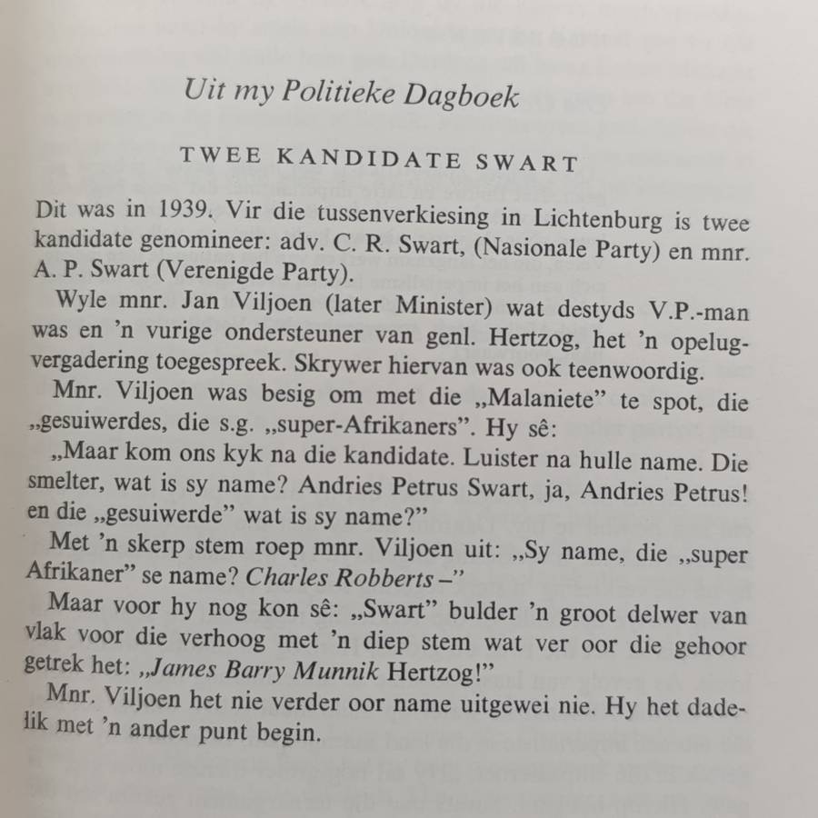 Die Nasionale Party van Suid-Afrika 1914-1964 by M.P.A - Malan