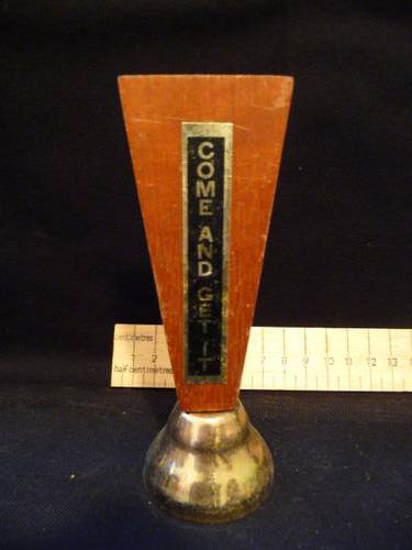 Come and get it Bell and Bottle Opener