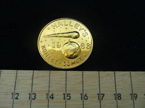 Halley's Comet 1986 Token