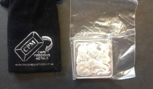 1OZ Silver bar (.999 % fine)